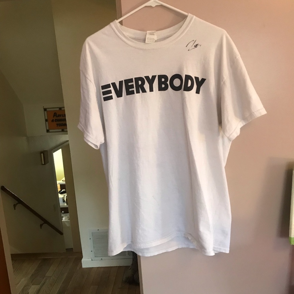 Signed Logic “Everybody” T shirt